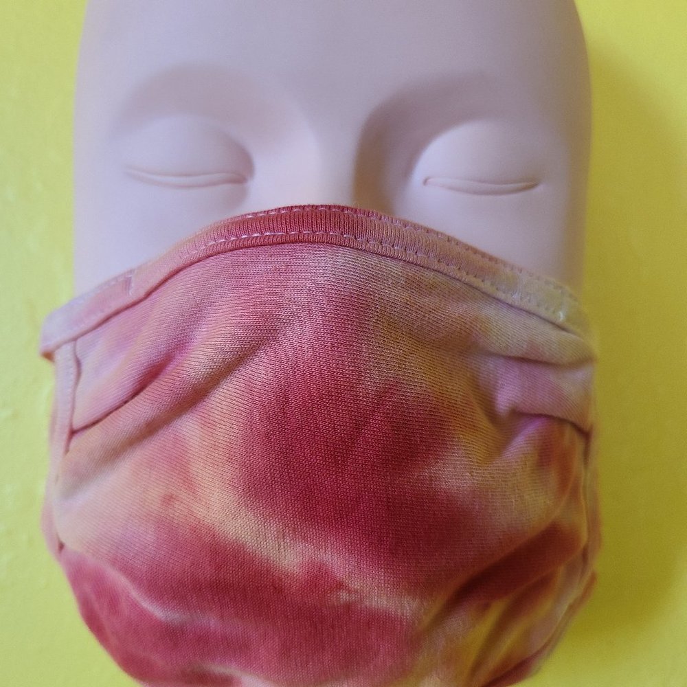Handmade Tie Dye Face Mask
